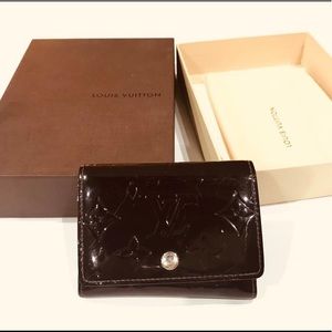 LOUIS VUITTON Monogram small wallet/card holder